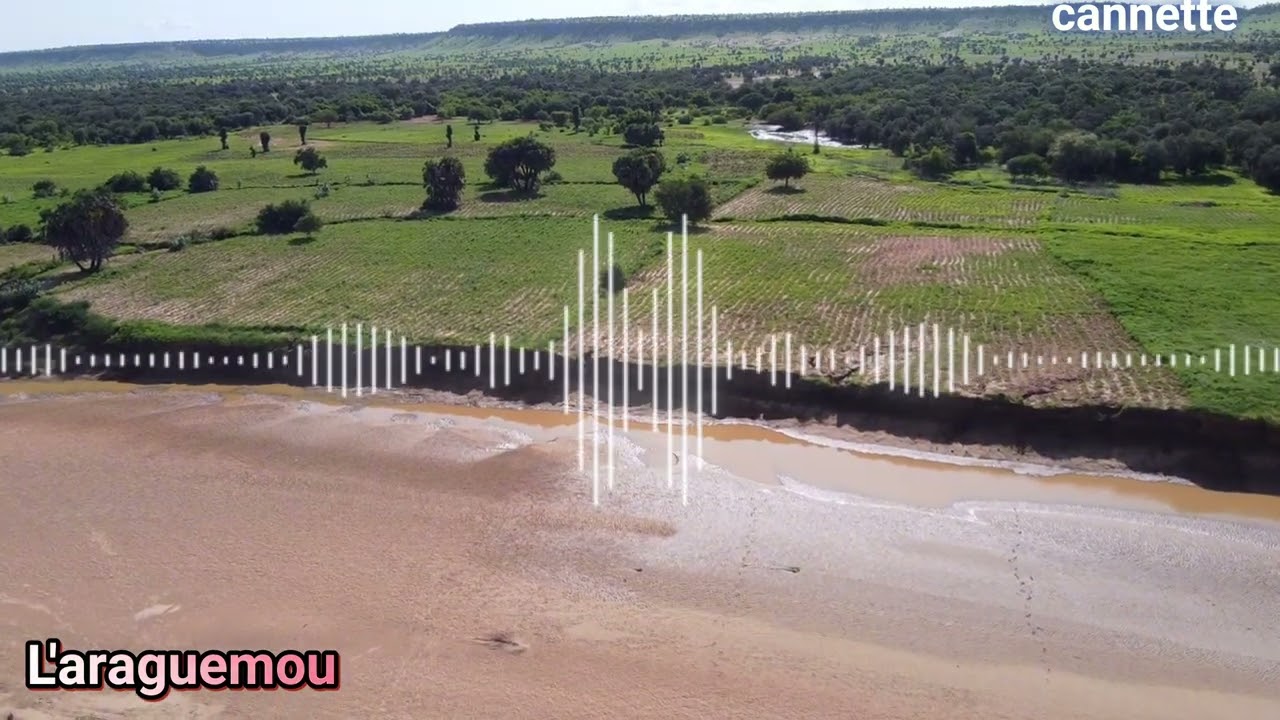 Goune a tachott  Guidimakha, les champs des L'araguemou sonink&eacute;#mauritanie,agriculture#drone vid&eacute;o#