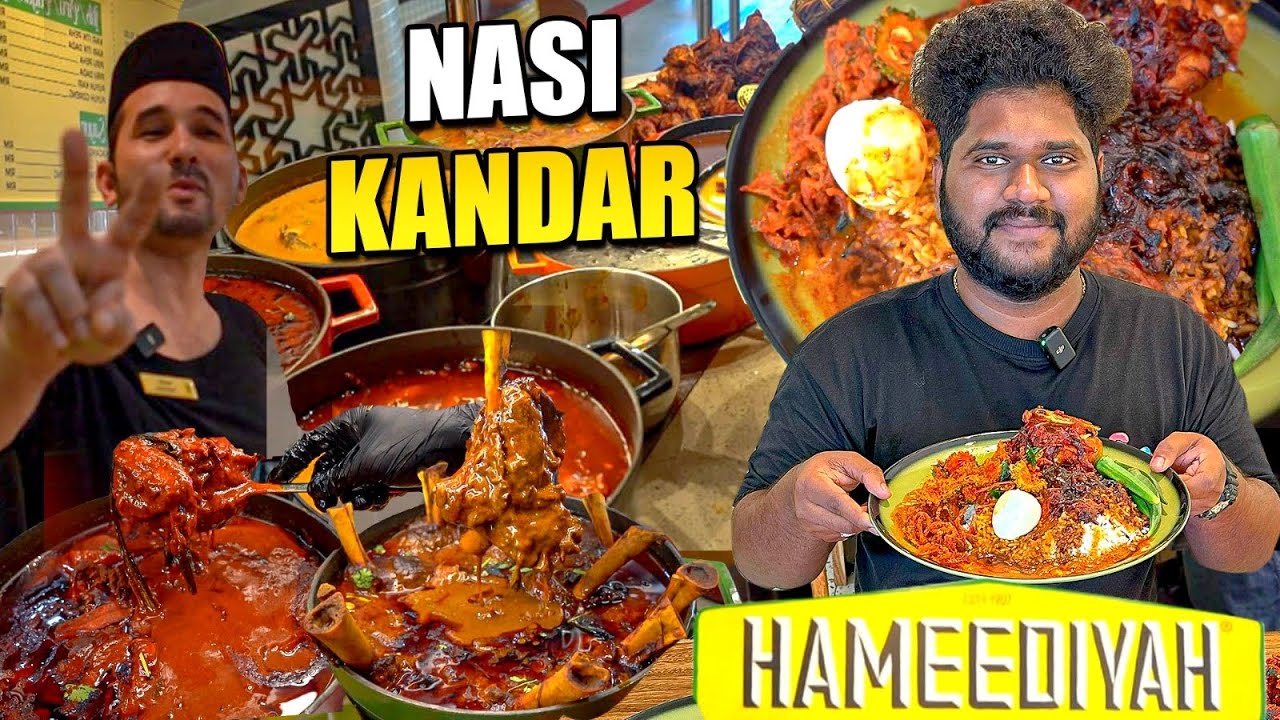 NASI KANDAR 🔥 - 103 Years Old Restaurant in Malaysia - Hameediyah,Kuala Lumpur - Foodie Prabu