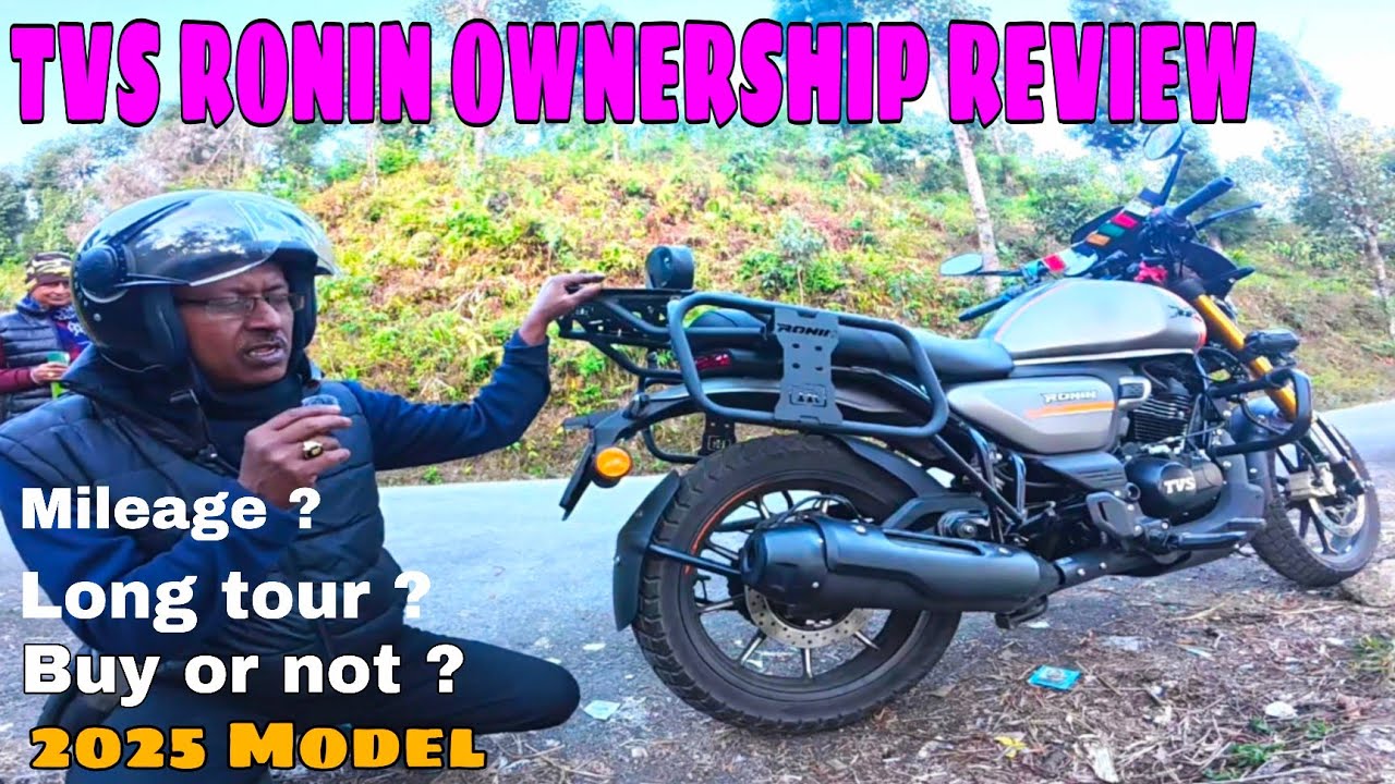 TVS RONIN OWNERSHIP REVIEW || BUY OR NOT ? || MADE FOR LONG TOUR ? || TVS RONIN 2025 MODEL