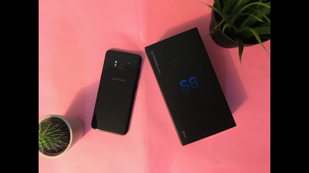 فتح صندوق - جهاز سامسونج كالكسي اس ٨ - Samsung Galaxy S8