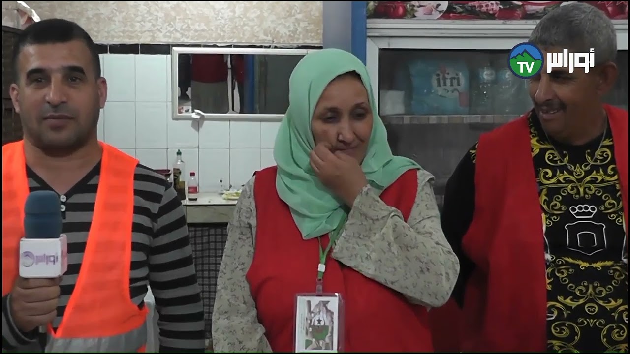 الطارف الجمعية الخيرية مكتب بلدية بن مهيدي  ( اليد في اليد) تفتح مطعم الرحمة