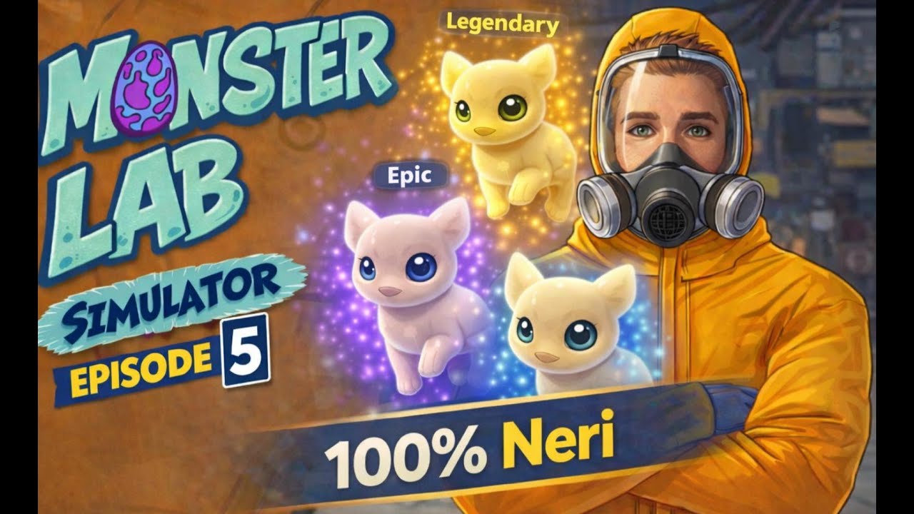 100% Neri in Monster Lab Simulator - Episode 5