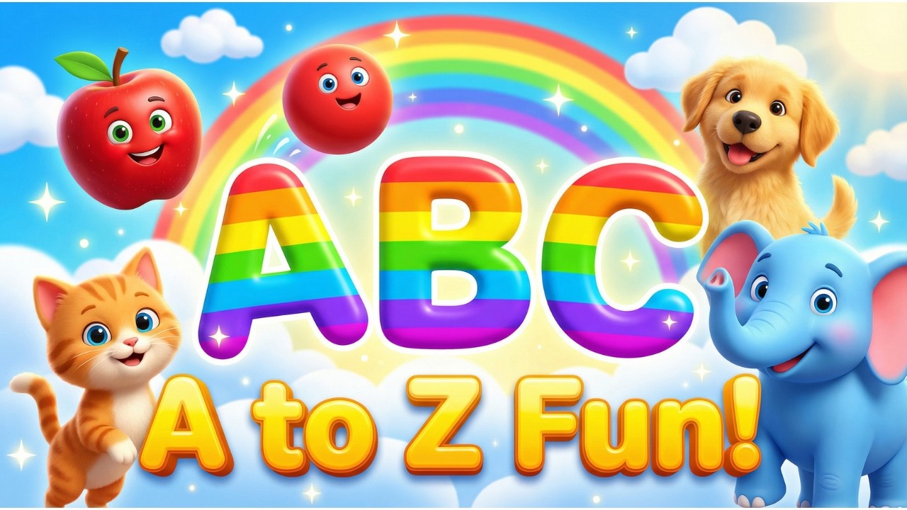 ABC A to Z in 8 Seconds Each | Fun Alphabet Song for Kids | Kids ABC Hub