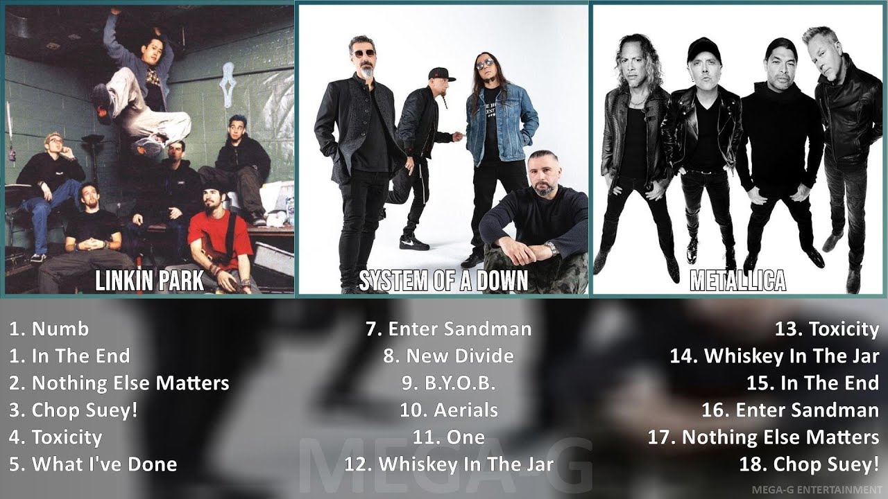 1990s Music ~ Top Pop, Rock, Alternative Metal, Heavy Metal Music