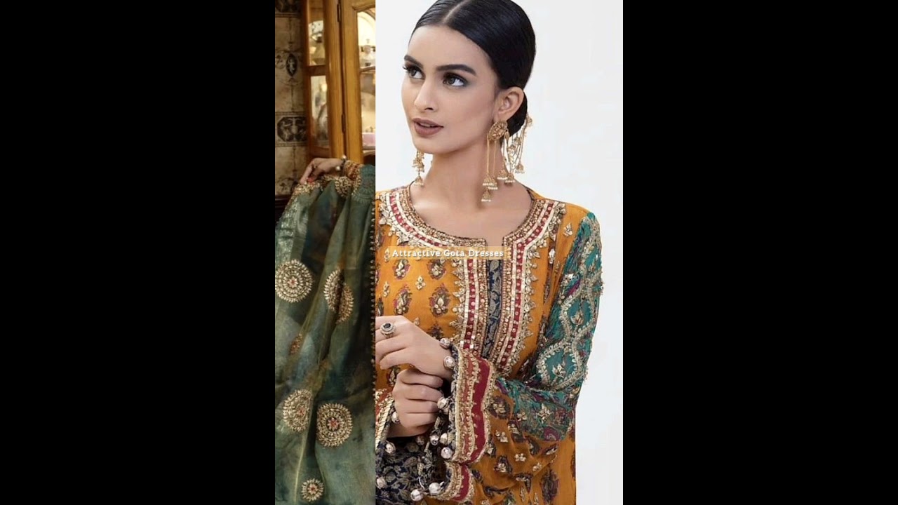 Attractive Gota Dresses!👗 😍 💕 #fashion #videos #youtubevideos #dress #viral #subscribe #foryou #Gota