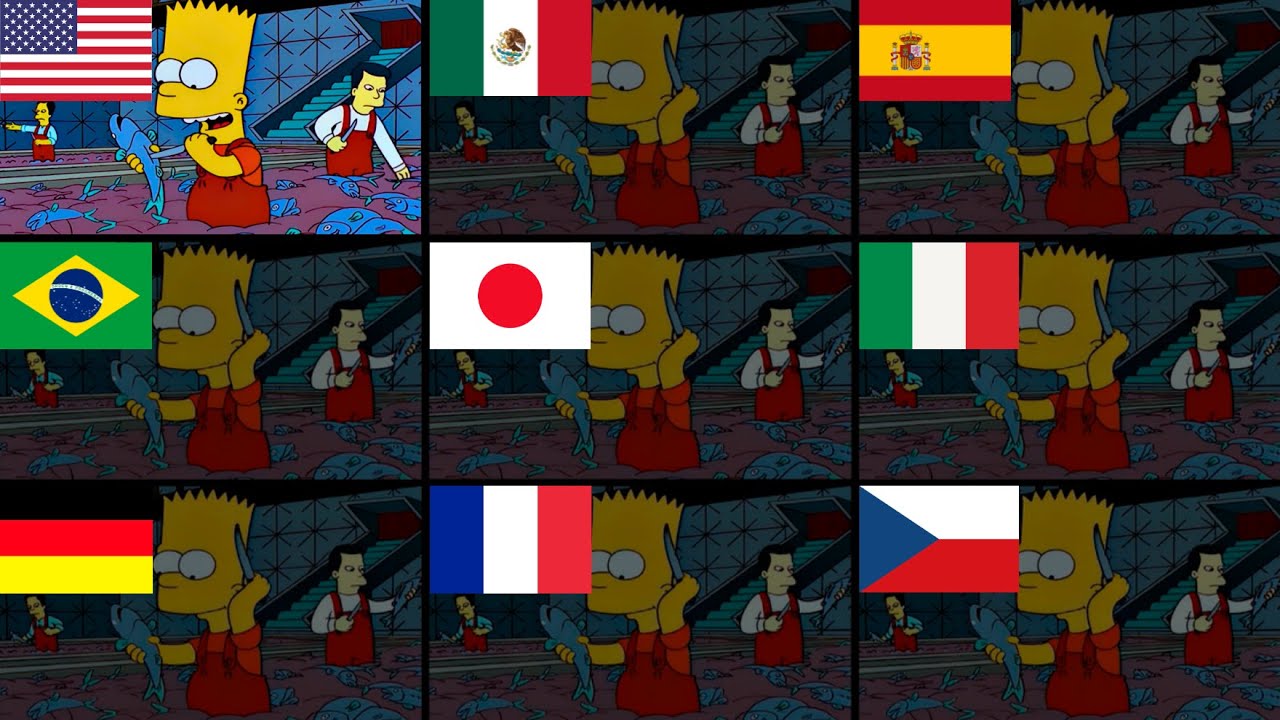 Frases Famosas de Los Simpson en Diferentes Doblajes (Parte 4)