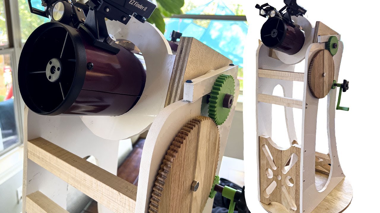 Excessively Modding my Son's Beginner Telescope...INTO A MEGA TELESCOPE