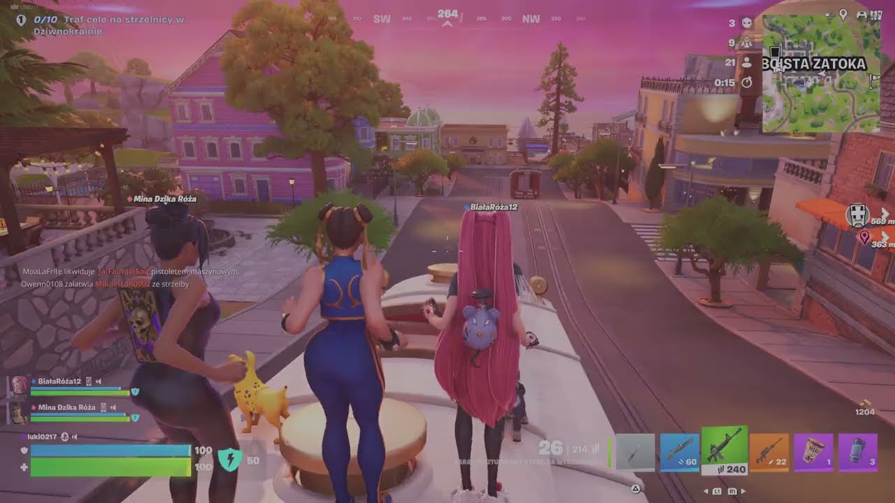 Fortnite(PS5) gameplay| Rozdział 7 ostra walka.