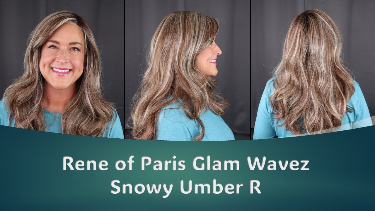 Why Everyone is Going CRAZY for This New Wig Style? Glam Wavez in Snowy Umber