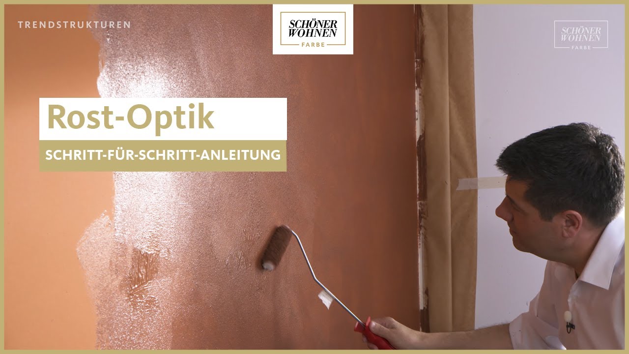 Rustikales Flair für dein Zuhause bringt Kraft in den Alltag | Trendstruktur Rost-Optik