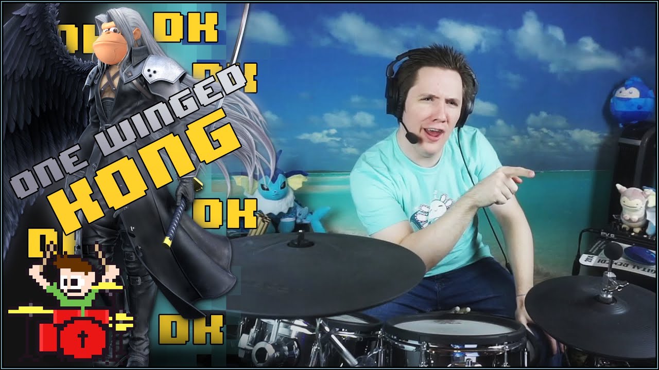 One Winged Kong On Drums!