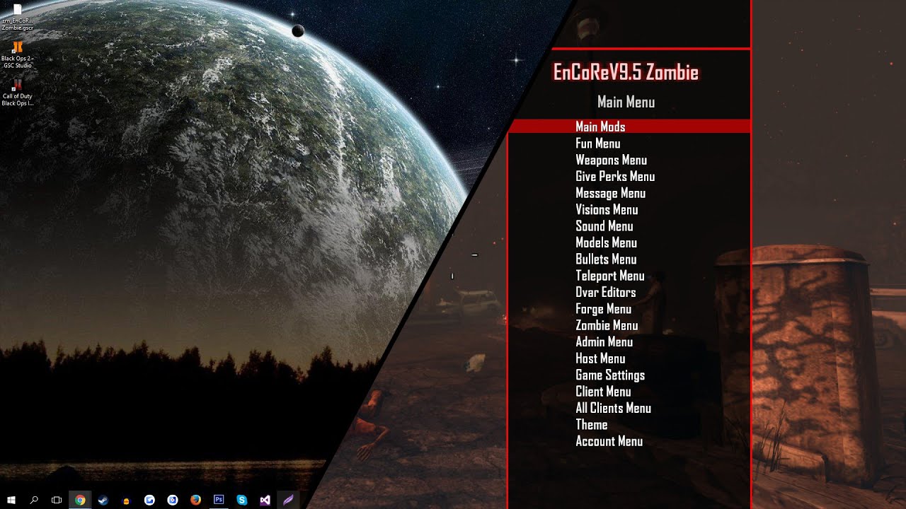 How To Install A Mod Menu On Black Ops 2 PC Zombies (Working With Steam 2017)