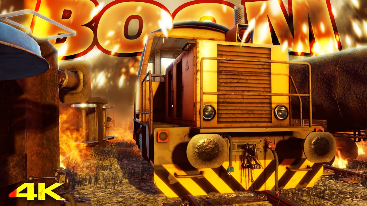 Взрывы! — Симулятор Derail Valley