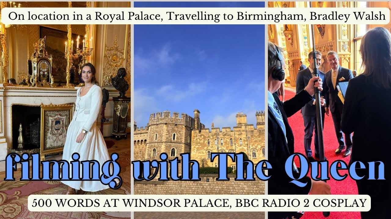 Filming The Queen at Windsor Castle, a trip to Birmingham, World Book Day transformations at BBC!