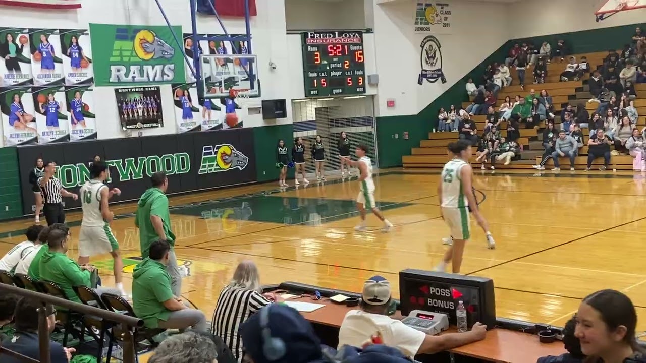 Eastwood Varsity @ Montwood 2nd Quarter
