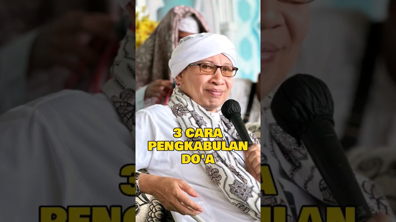 3 Cara Pengkabulan Do'a - #buyayahya #buyayahyaofficial