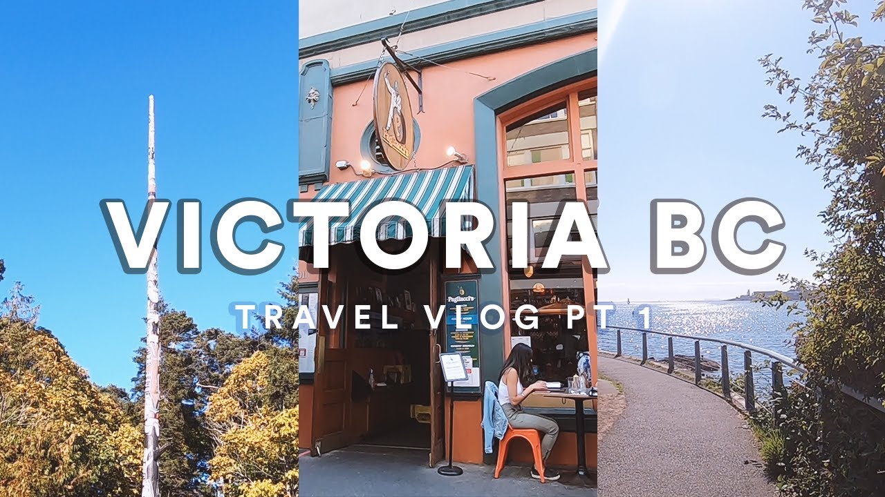 Songhees Walkway, Beacon Hill Park | Victoria BC Solo Travel Vlog |  Pt 1/3