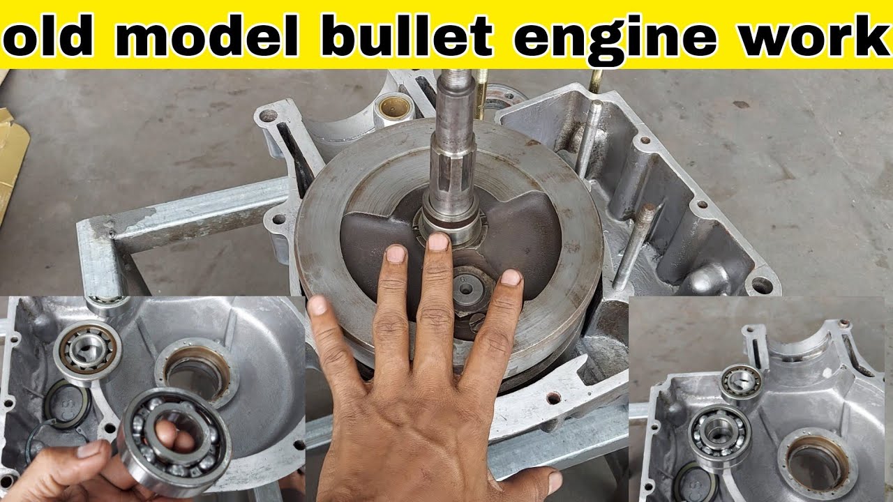 old bullet engine restore part 1 #royalrafi01#viral #royalenfield