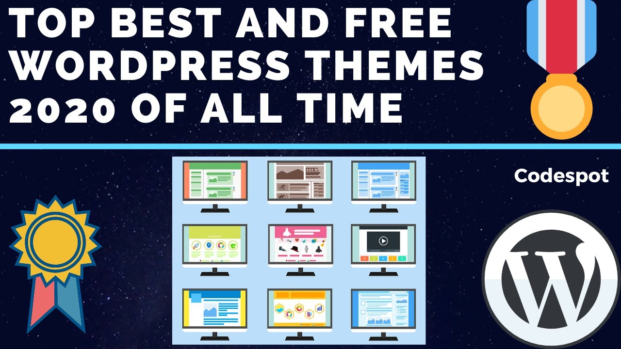 Top Best and FREE Wordpress Themes 2020 Of ALL TIME!😍 MUST WATCH!🔥