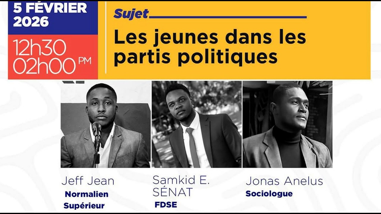 AGORA || Les Jeunes dans les partis politiques || 5 FEVRIER 2026