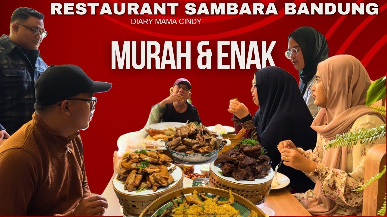 Vlog Lebaran || Makan di Restaurant Sambara Bandung