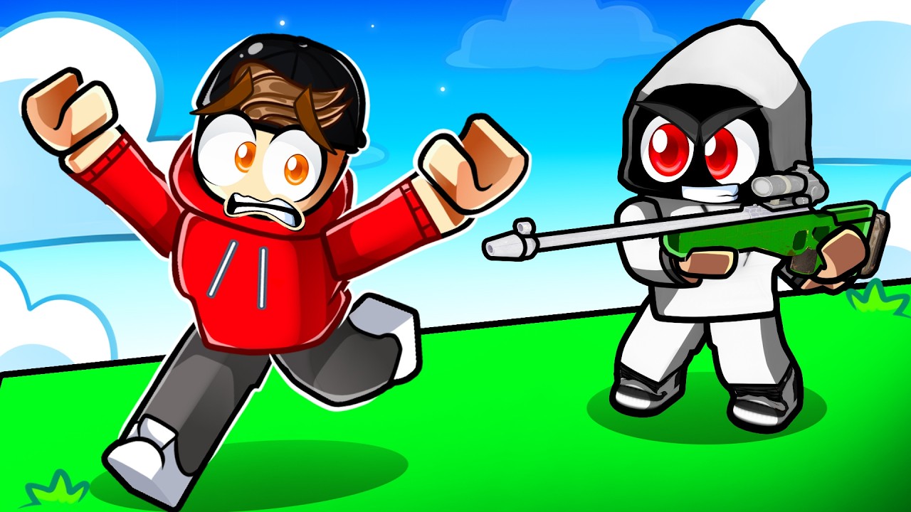 PLAYING TAG WITH A SNIPER IN ROBLOX!