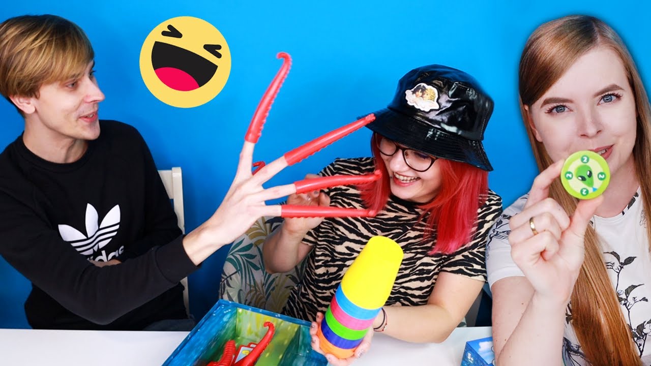 CHALLENGE YOUTUBER&Oacute;W 🏆 GRAMY w Sprytna Ośmiornica 🐙 Hot Pot 🍲 Targeto  Paweł Malinowski Werka Aferka