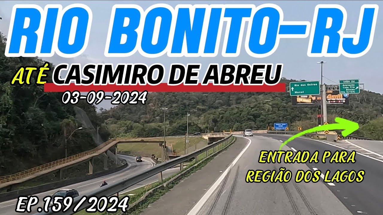 PASSANDO EM RIO BONITO-RJ ATÉ CASIMIRO DE ABREU-RJ #br101 #riodejaneiro #riobonito #casimirodeabreu