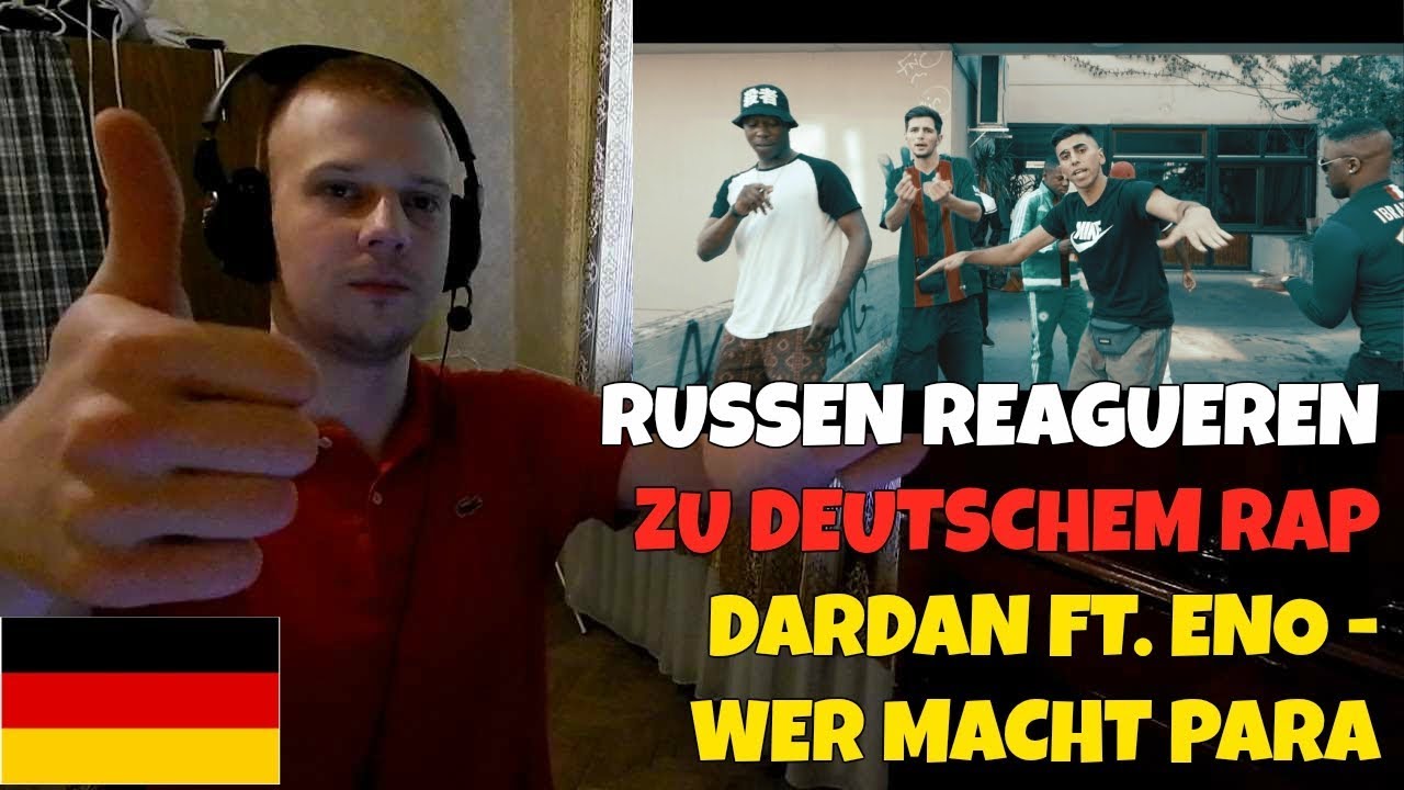 RUSSIANS REACT TO GERMAN RAP | DARDAN FT. ENO - WER MACHT PARA? | REACTION TO GERMAN RAP