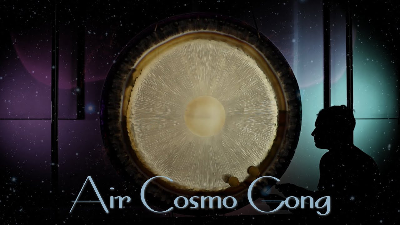 Stress-Relieving Sound Bath with a Giant Tone Of Life Air Cosmo Gong | 3 Hours of Meditation Music