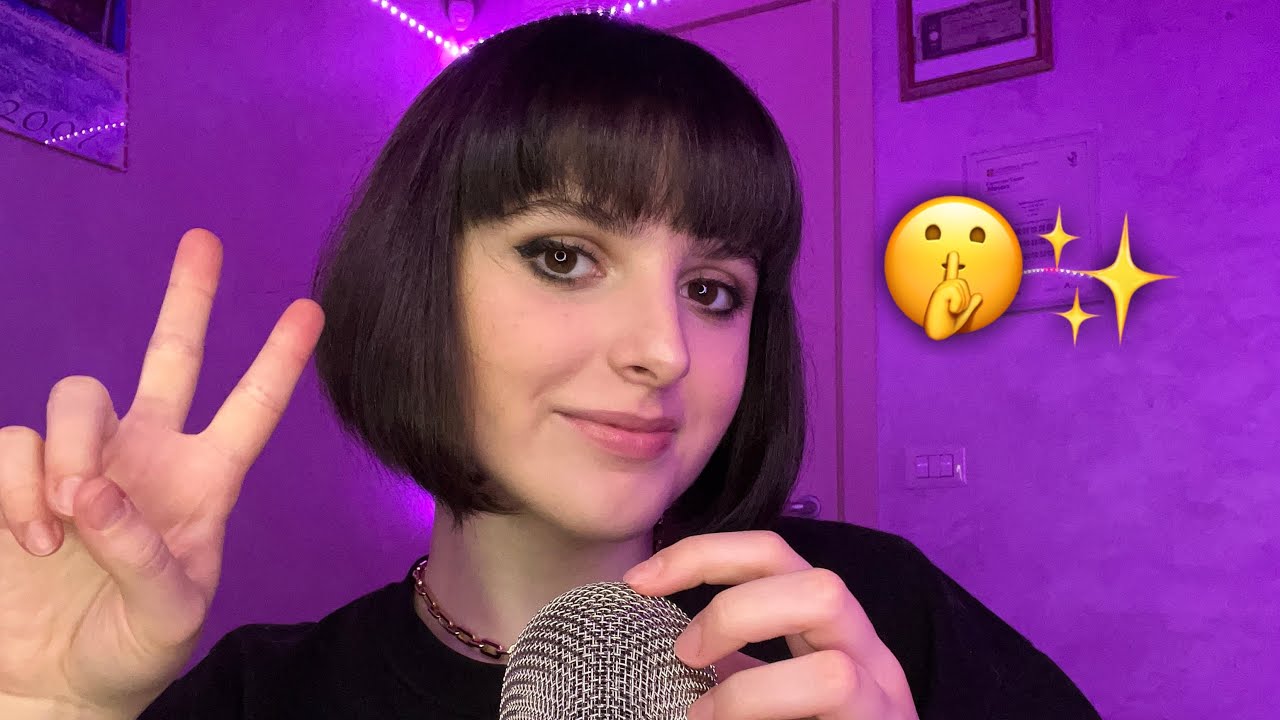 ASMR Whisper Ramble❣️🤫 (+ mic scratching💅🎙️)