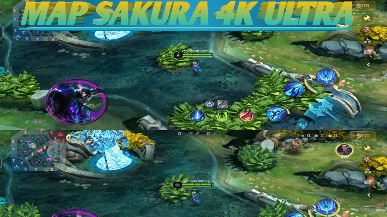 MLBB SCRIPT MAP SAKURA 4K ULTRA MOBILE LEGENDS 2026