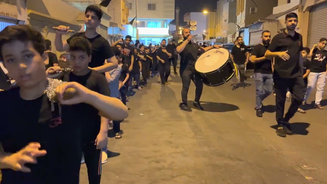 موكب عزاء الزنجيل ليلة الثالث من المحرم 1444هـ بقرية كرباباد