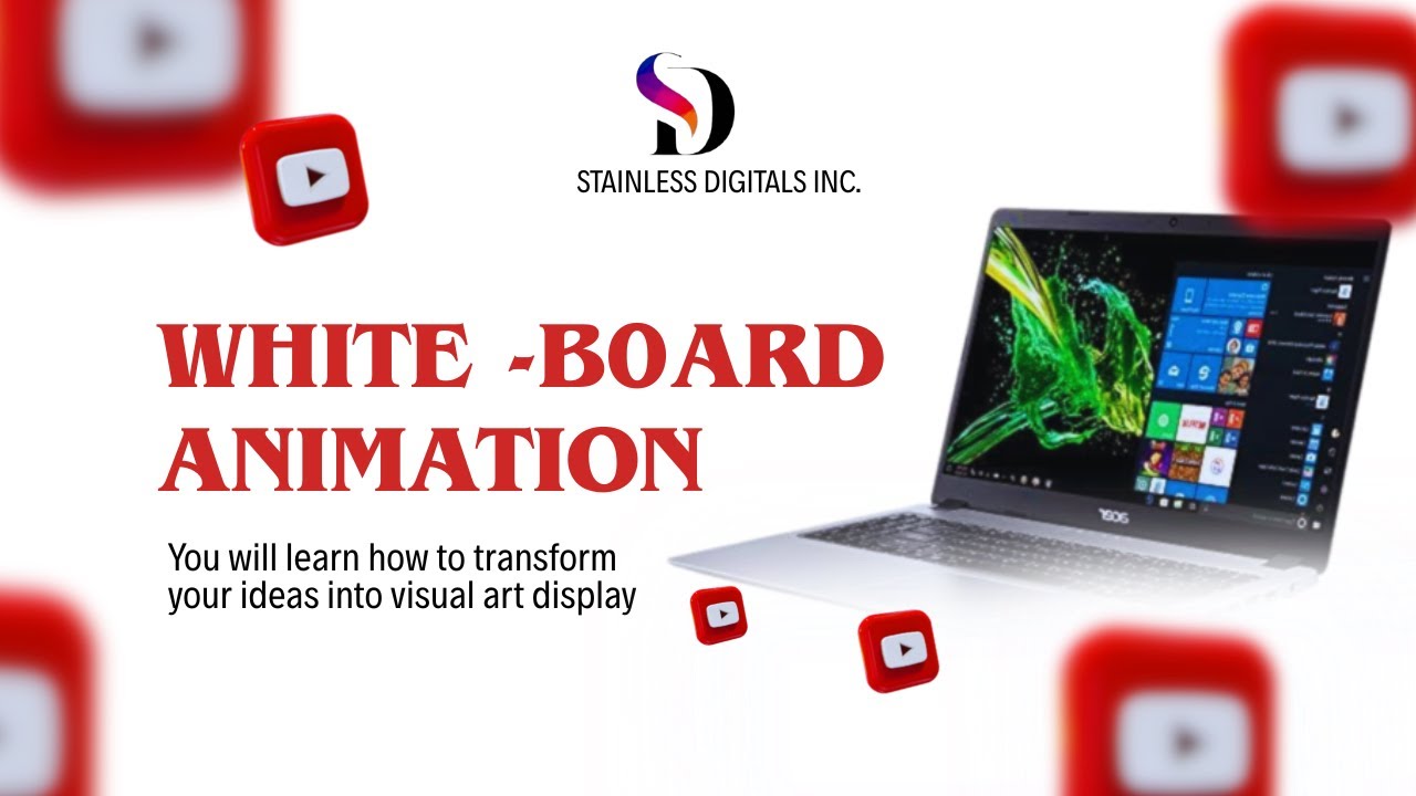 PROFESSIONAL WHITE BOARD ANIMATION || Stainless Digitals #whiteboardanimation #digitalart
