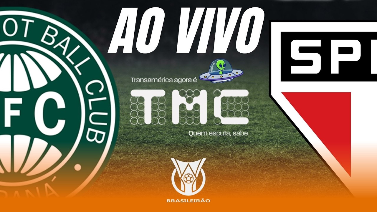 (PR) Coritiba x São Paulo - AO VIVO do Couto Pereira - Campeonato Brasileiro 4ª rodada - 25/02/26