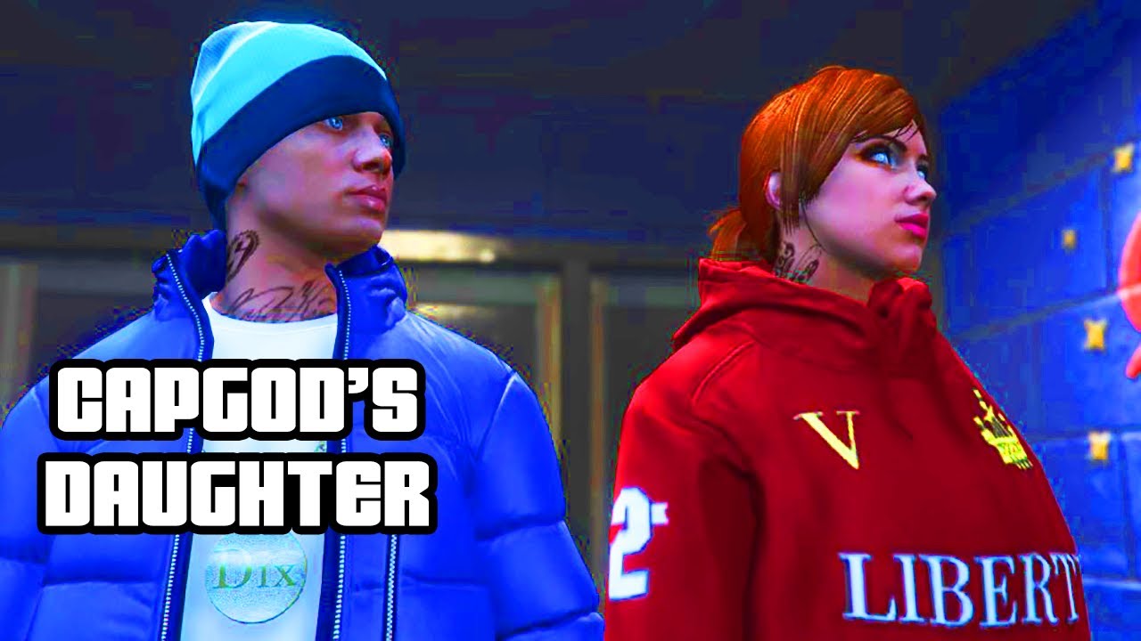 GTA 5 CAPGOD'S DAUGHTER! (HE JUST FOUND OUT!)