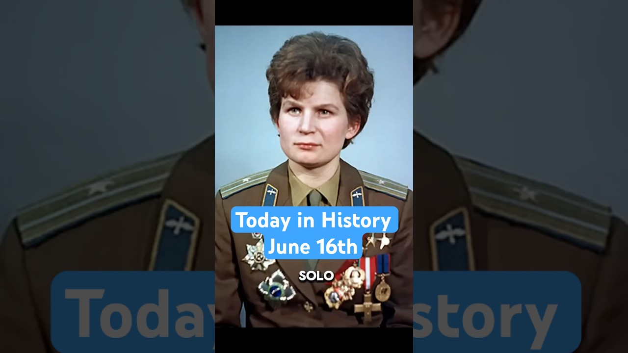First Woman in Space: Valentina Tereshkova Blasts Off | June 16, 1963
