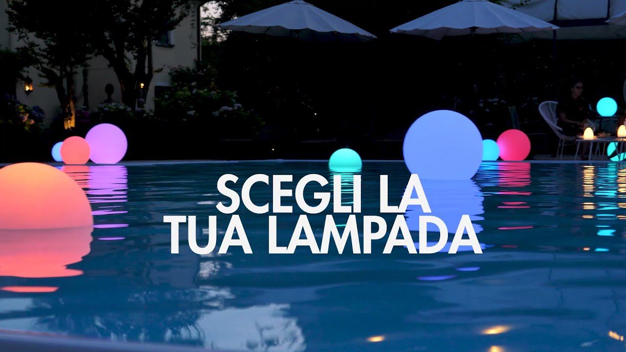 Dai luce alle tue serate estive con le Lampade LED multicolor di Techly