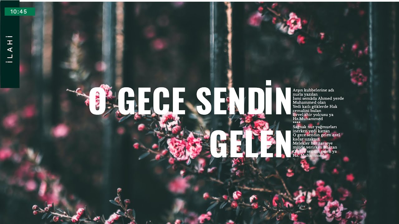Mehmet Emin Ay / Mustafa Demirci - Nat-ı Şerif (O Gece Sendin Gelen)