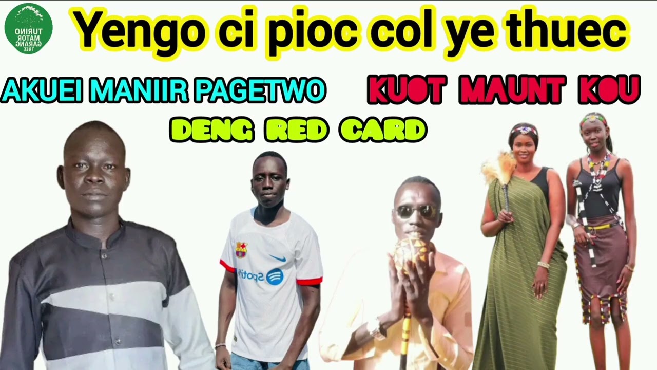 Yengo ci pioc col ye thuec by Akuei Maniir pagetwo ft Deng Red Card and Kuot Manut kou 💯🎤🎵🎶❤️