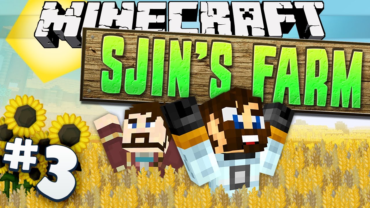 Minecraft - Sjins Farm #3 - Jet Pack Window Cleaner