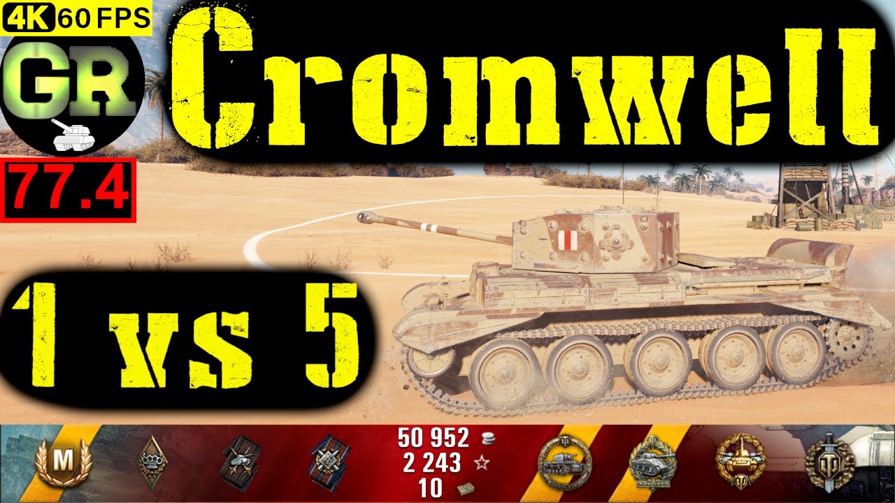 77_World of Tanks Cromwell WoT Replay - 8 Kills 2.9K DMG(Patch 1.4.0)
