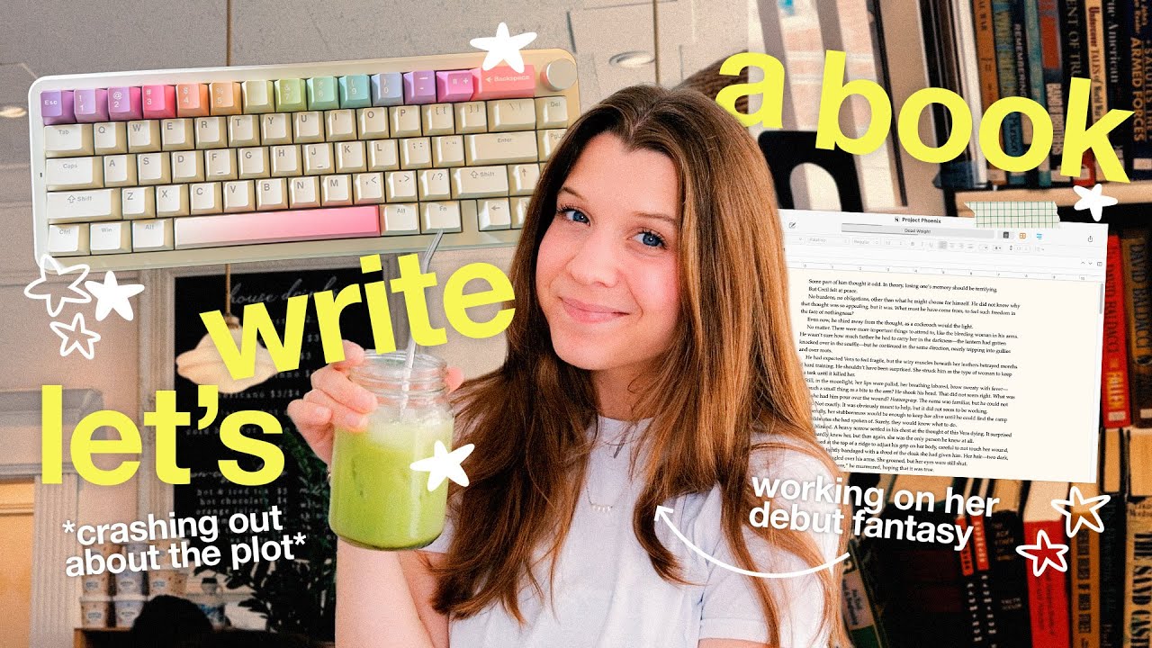 ✨ борюсь с неуверенностью в себе и пытаюсь найти пульс моей книги ✨ (видеоблог о написании выходн...