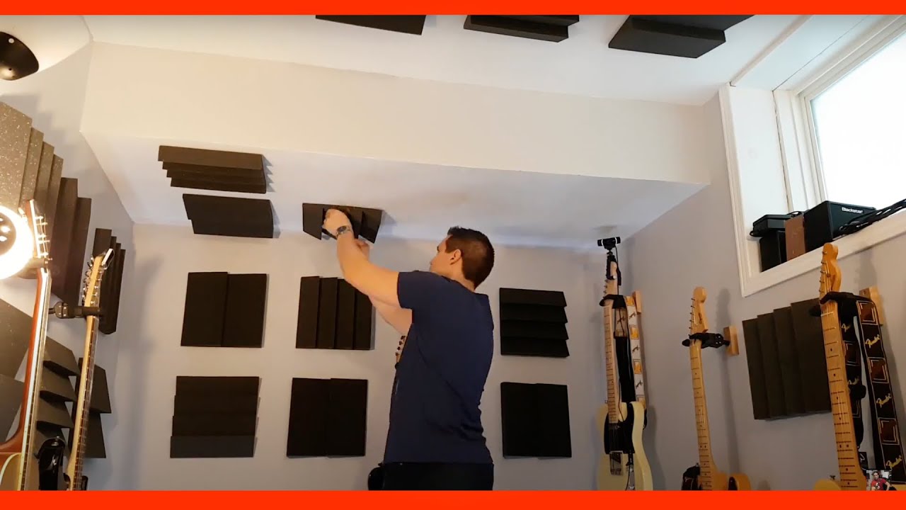 How To Install Acoustic Treatment Panels - Auralex Roominators