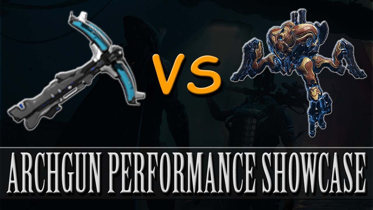 Warframe - Arch-Gun Performance Showcase (Profit-Taker Orb)