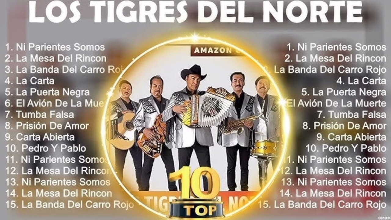 LOS TIGRES DEL NORTE  MIX // PUROS CORRIDOS //DJ RAFA VOL 10