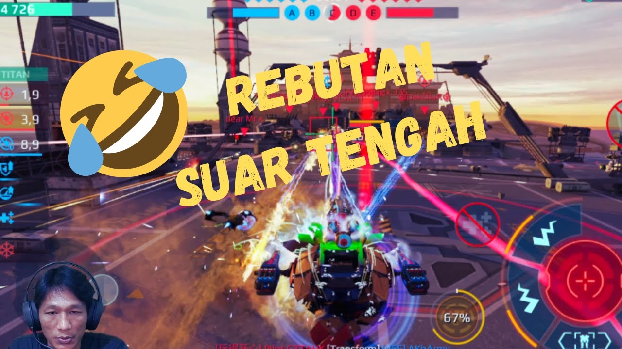 TEAMWORK/Perebutan Suar Tengah. War Robots.
