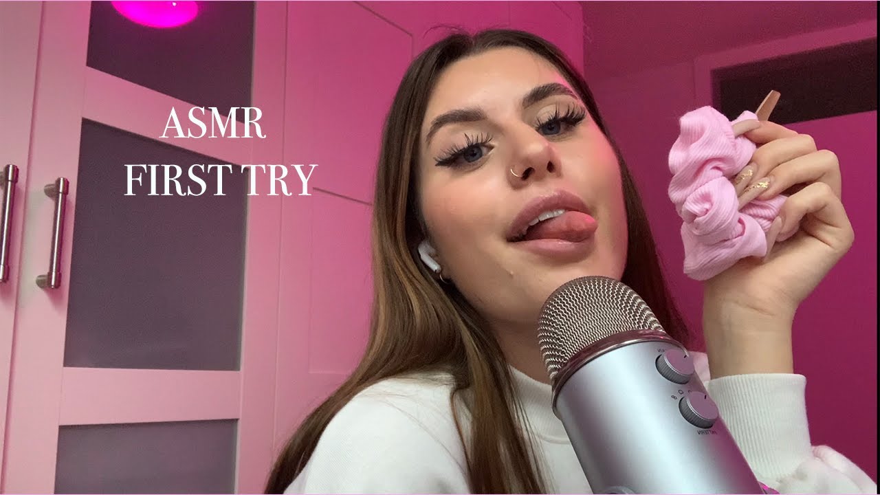 Trying ASMR for the first time [deutsch/german]