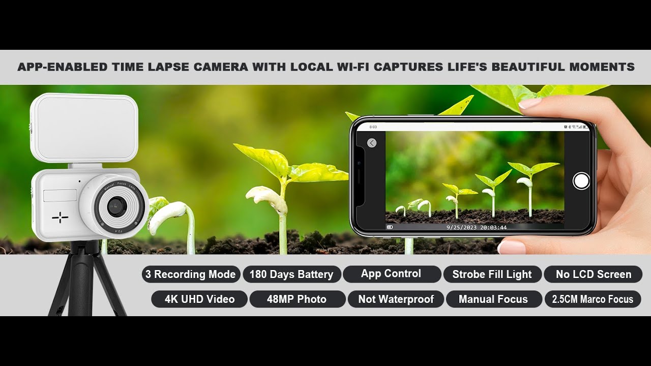Setup Tutorial for S2 Time Lapse Camera
