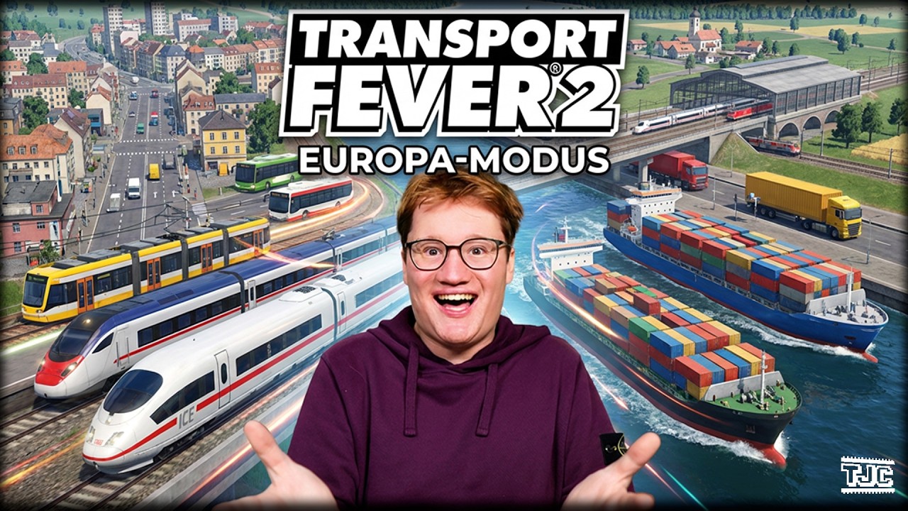 ZÜGE, FLUGZEUGE, LKWS, AUTOS, BUSSE, TRAMS, SCHIFFE - es gibt ALLES in TRANSPORT FEVER 2 | XXL LP